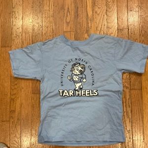 UNC Tar Heels, kids pro edge t shirt, used, kids size (12/14)